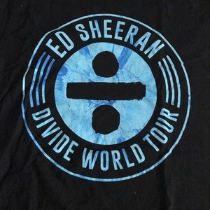 Ed Sheeran Concert tee shirt